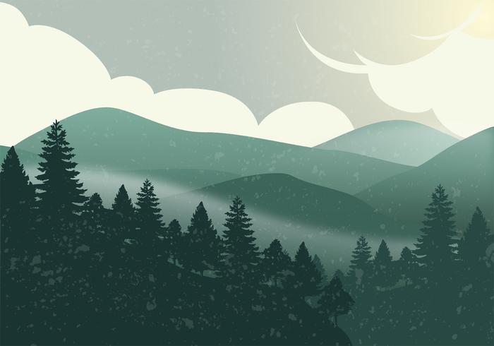 700x490 National Park Vector Design