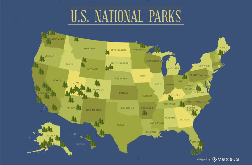 National Park Vector At Vectorified Com Collection Of National Park   National Park Vector 31 