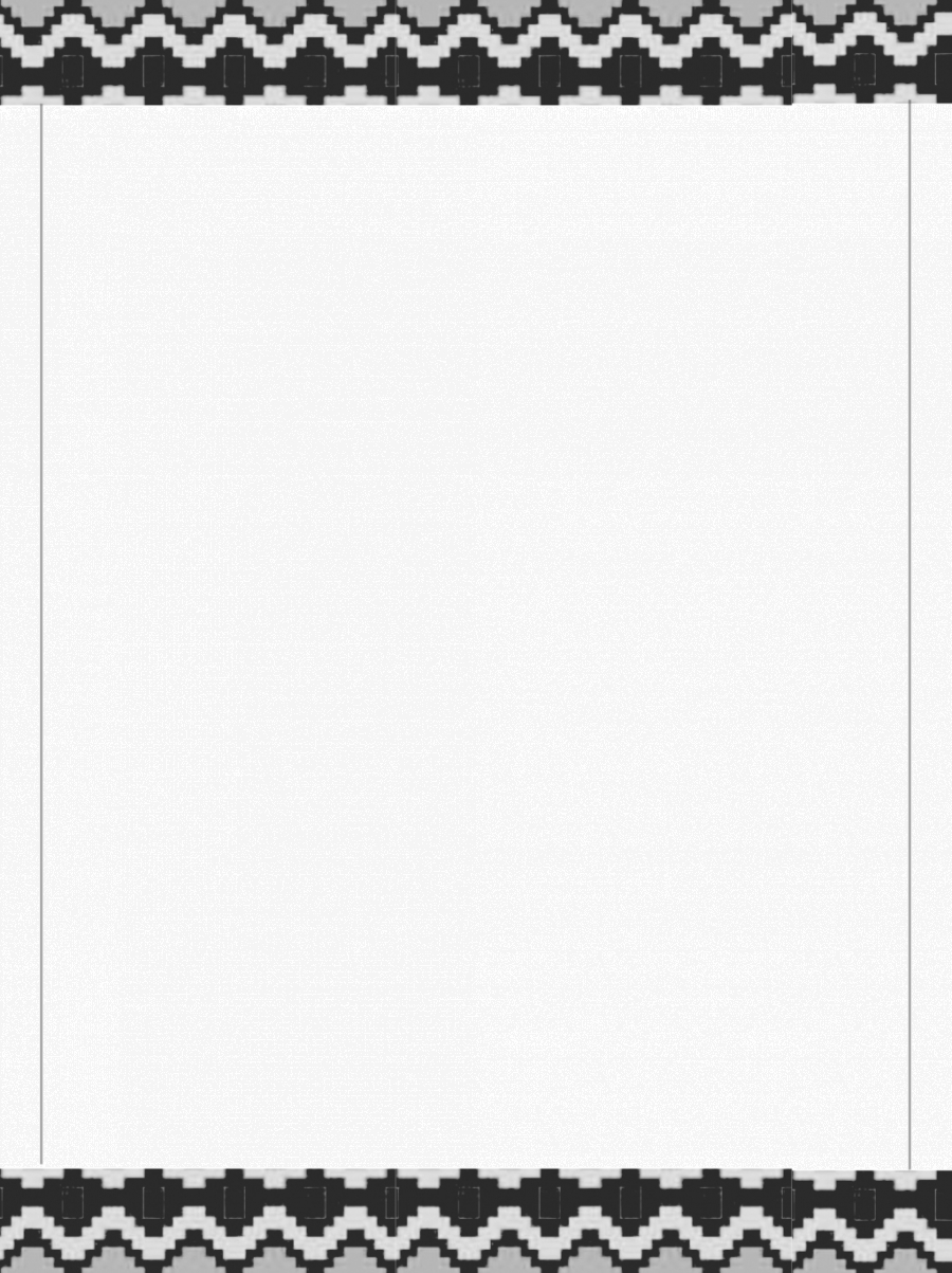 900x1203 Free Monochrome American Native Pattern Vector Border, Native