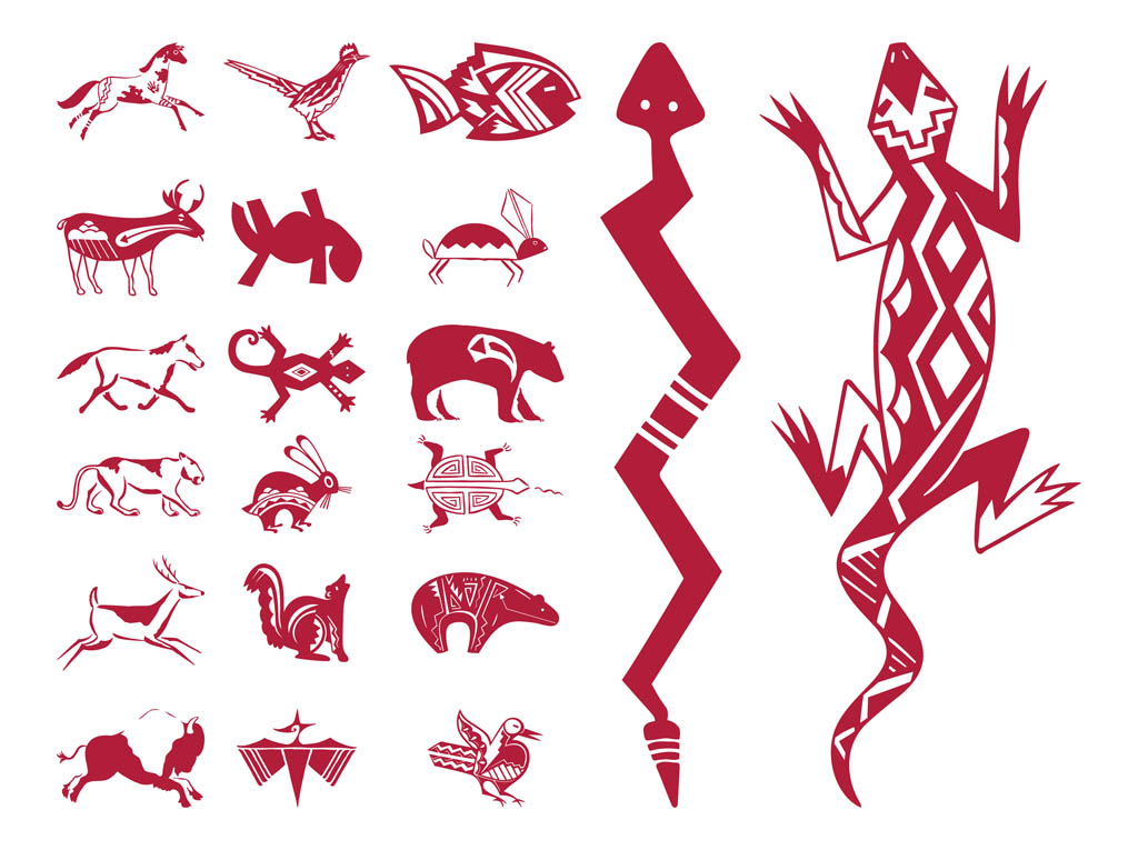 1024x765 Native American Designs Vector Art Graphics