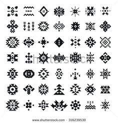 236x246 Navajo Designs Patterns Native American Vector Abstract Geometric