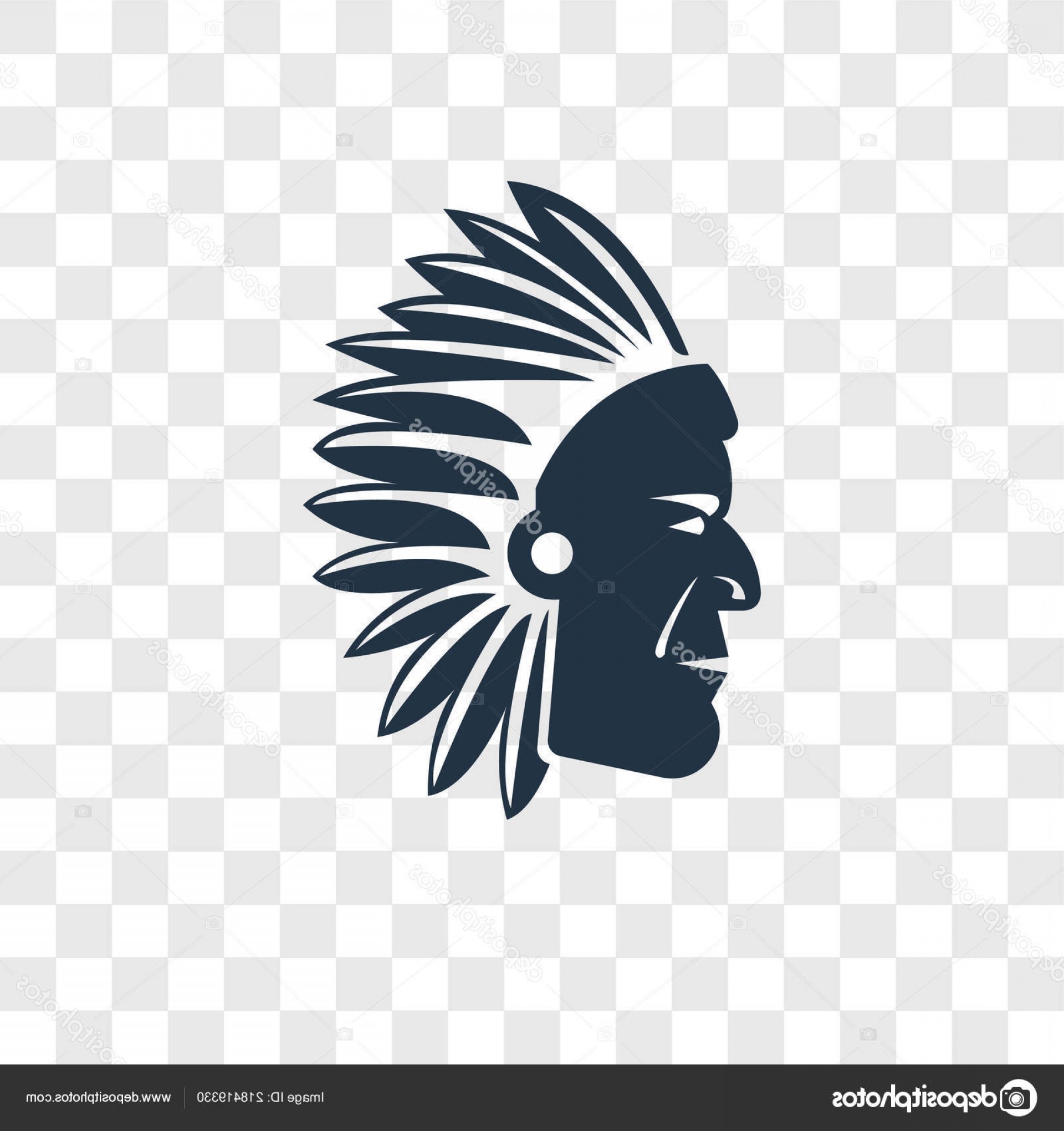 1920x2040 Stock Illustration Native American Vector Icon Isolated Newwaysys