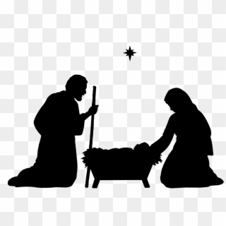 320x320 Nativity Silhouette Png Transparent For Free Download