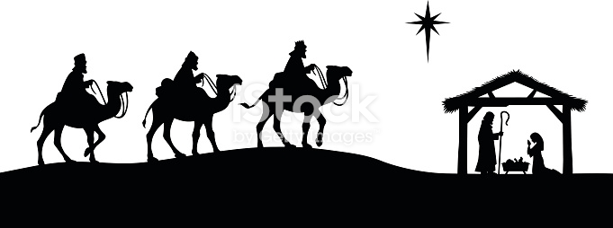 681x254 Download Nativity Silhouette Vector Clipart Nativity Scene