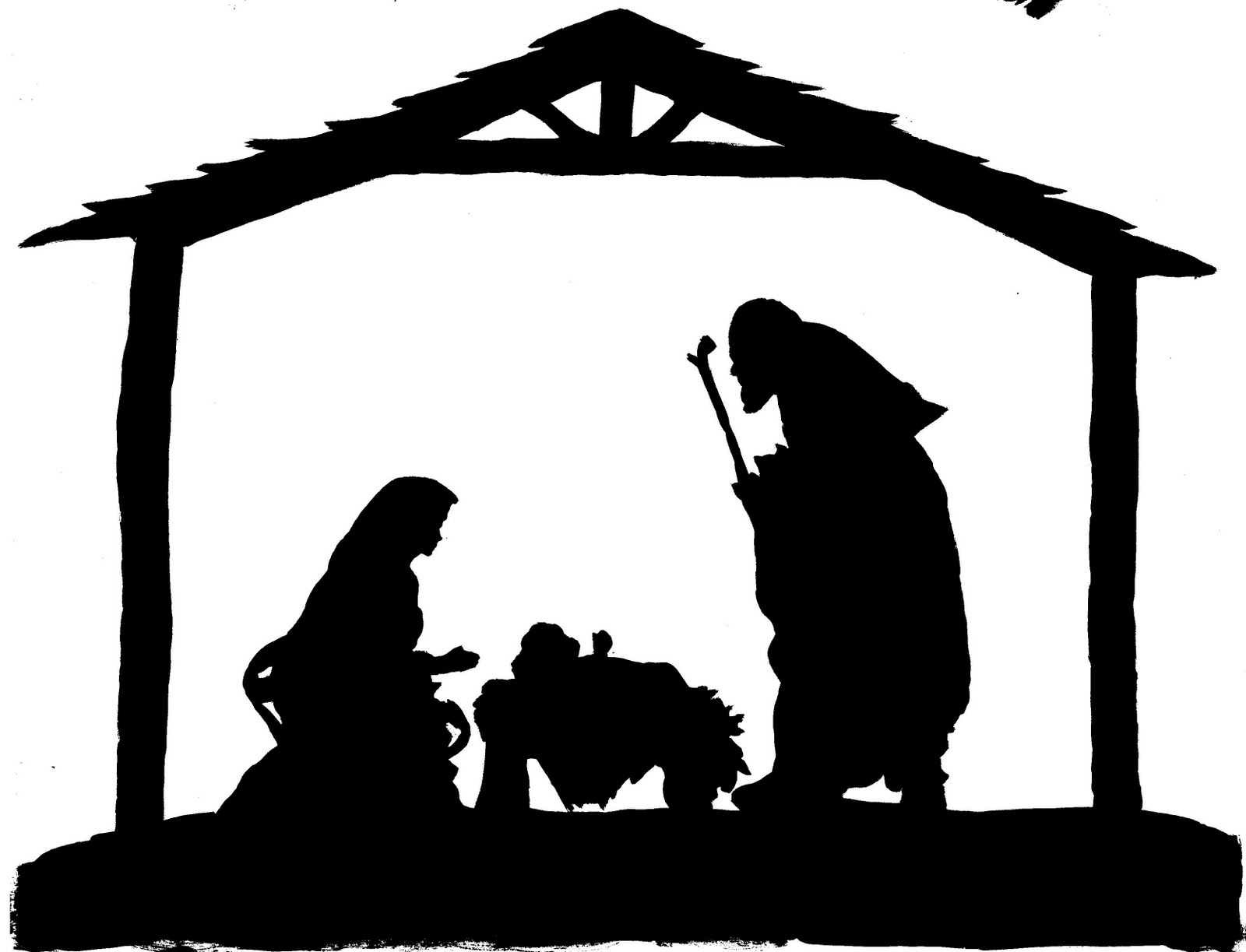 Nativity Scene Vector