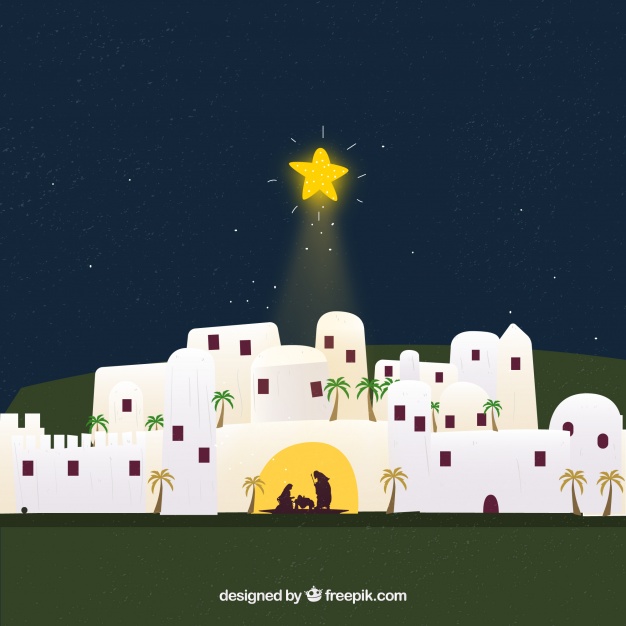 Nativity Scene Vector at Vectorified.com | Collection of Nativity Scene ...