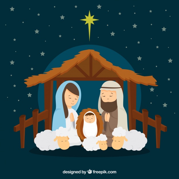 Nativity Scene Background Vector Free Download 626x626 Nativity Scene Background Vector Free Download