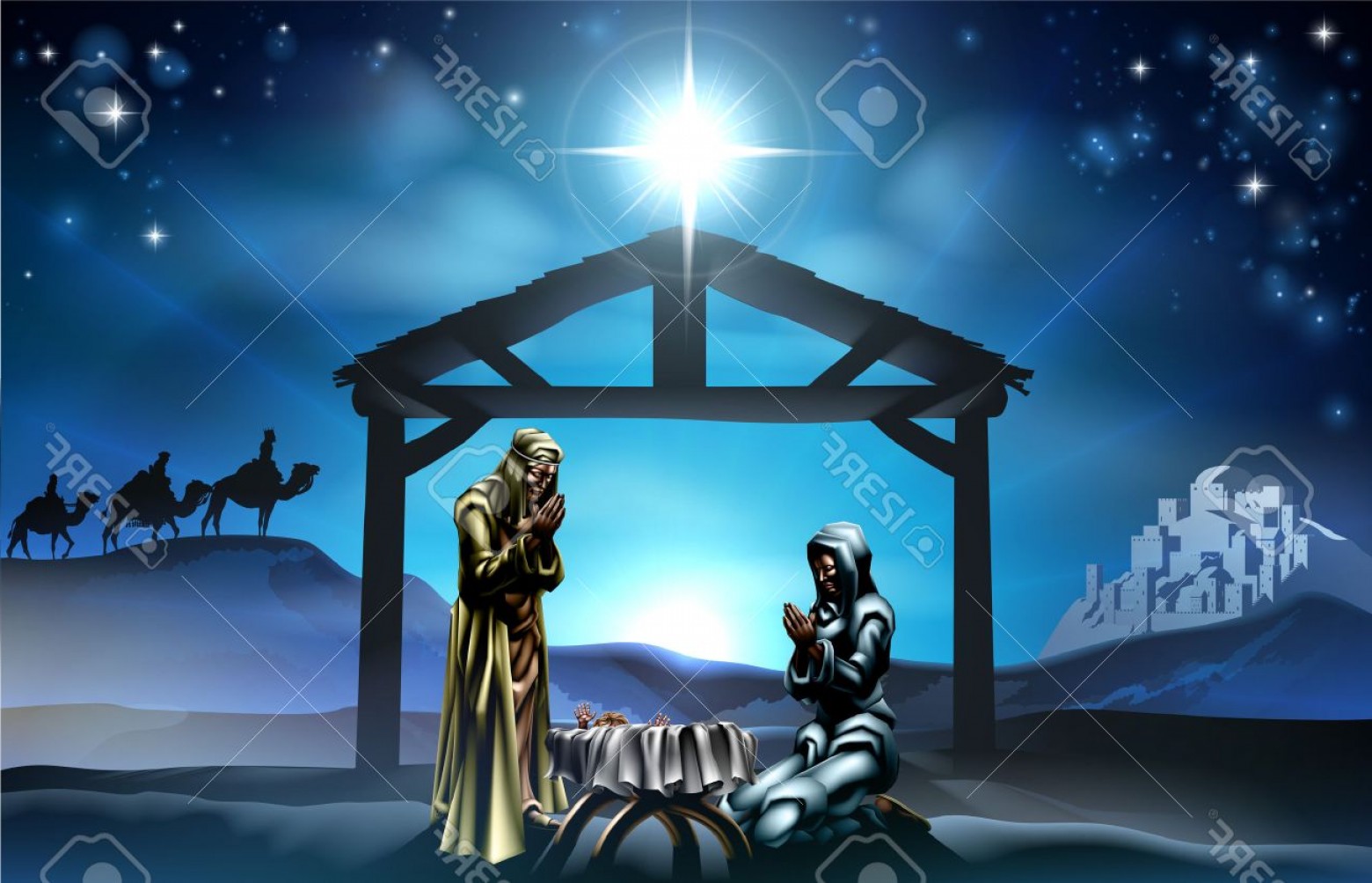 Religious Nativity Christmas Decorative Vectors Hoodamathrun 1560x1003 Religious Nativity Christmas Decorative Vectors Hoodamathrun