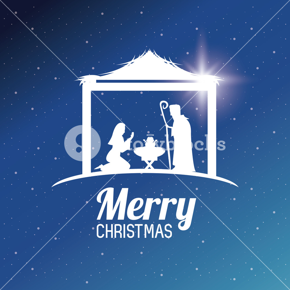 Traditional Christian Christmas Nativity Scene Of Baby Jesus 1000x1000 Traditional Christian Christmas Nativity Scene Of Baby Jesus