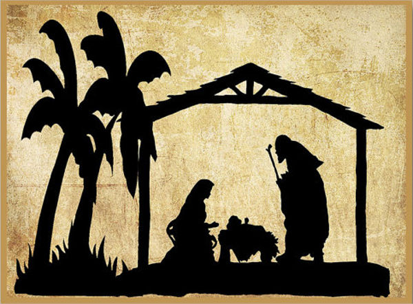 Nativity Silhouettes 600x442 Nativity Silhouettes