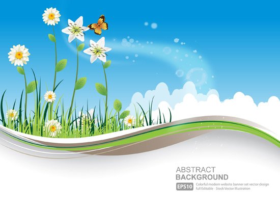 550x412 Free Natural Background Vector Files, Vectors Graphics