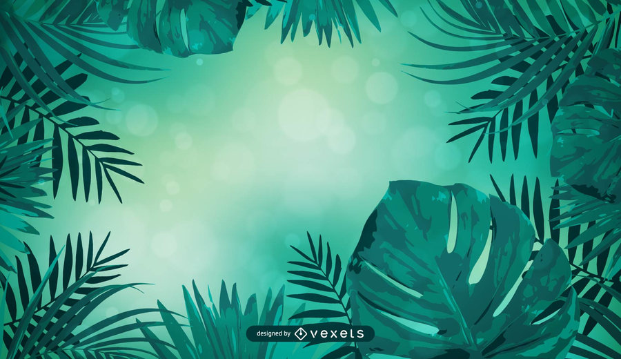 900x520 Tropical Green Nature Background