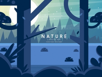 351x268 Blue Nature Vector Background Vectors Stock For Free Download