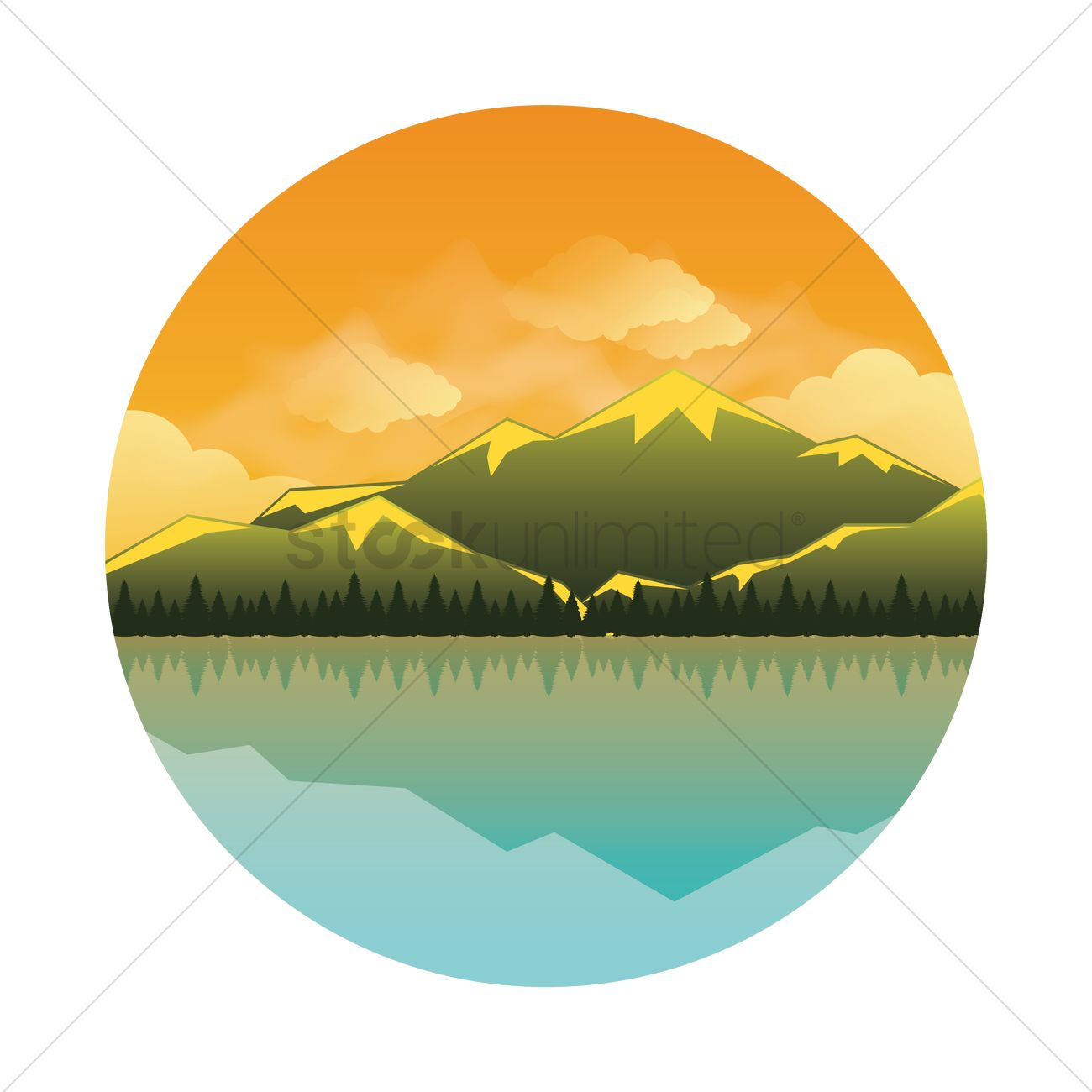 1300x1300 Nature Icon Vector Image