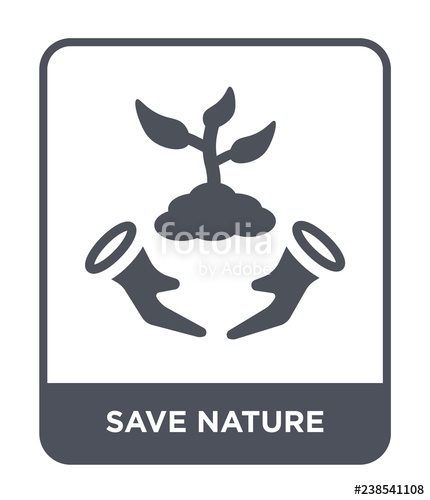 430x500 Save Nature Icon Vector Stock Image And Royalty Free Vector
