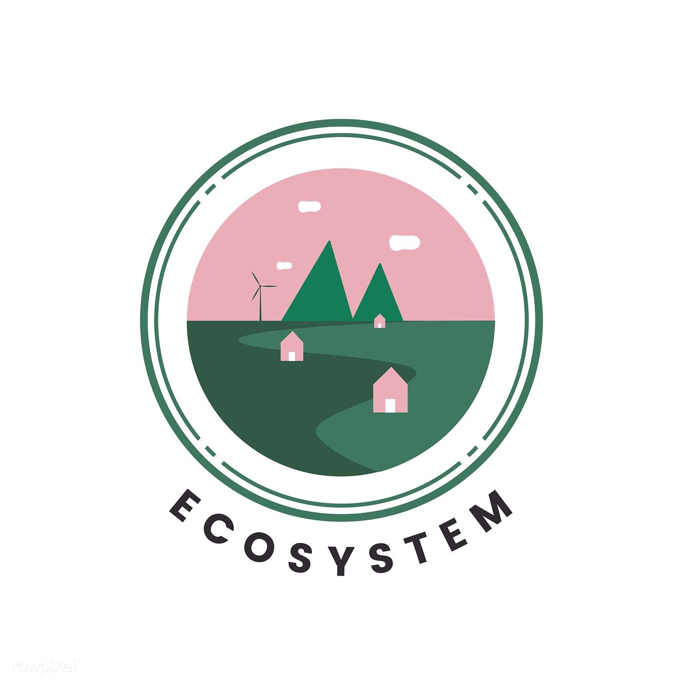 1400x1400 Ecosystem And Nature Icon Vector Free Image