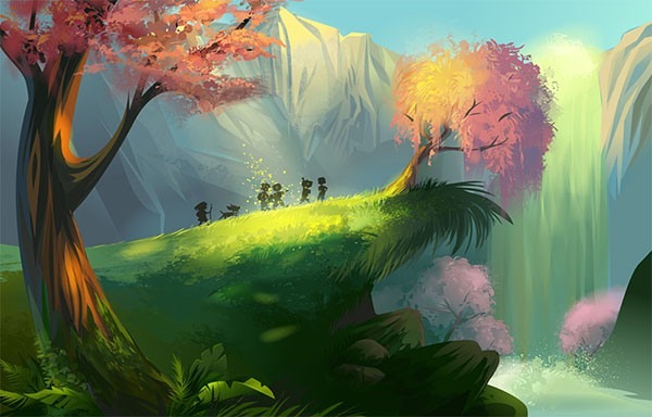 600x384 Stunning Free Nature Vector Illustrations Artatm