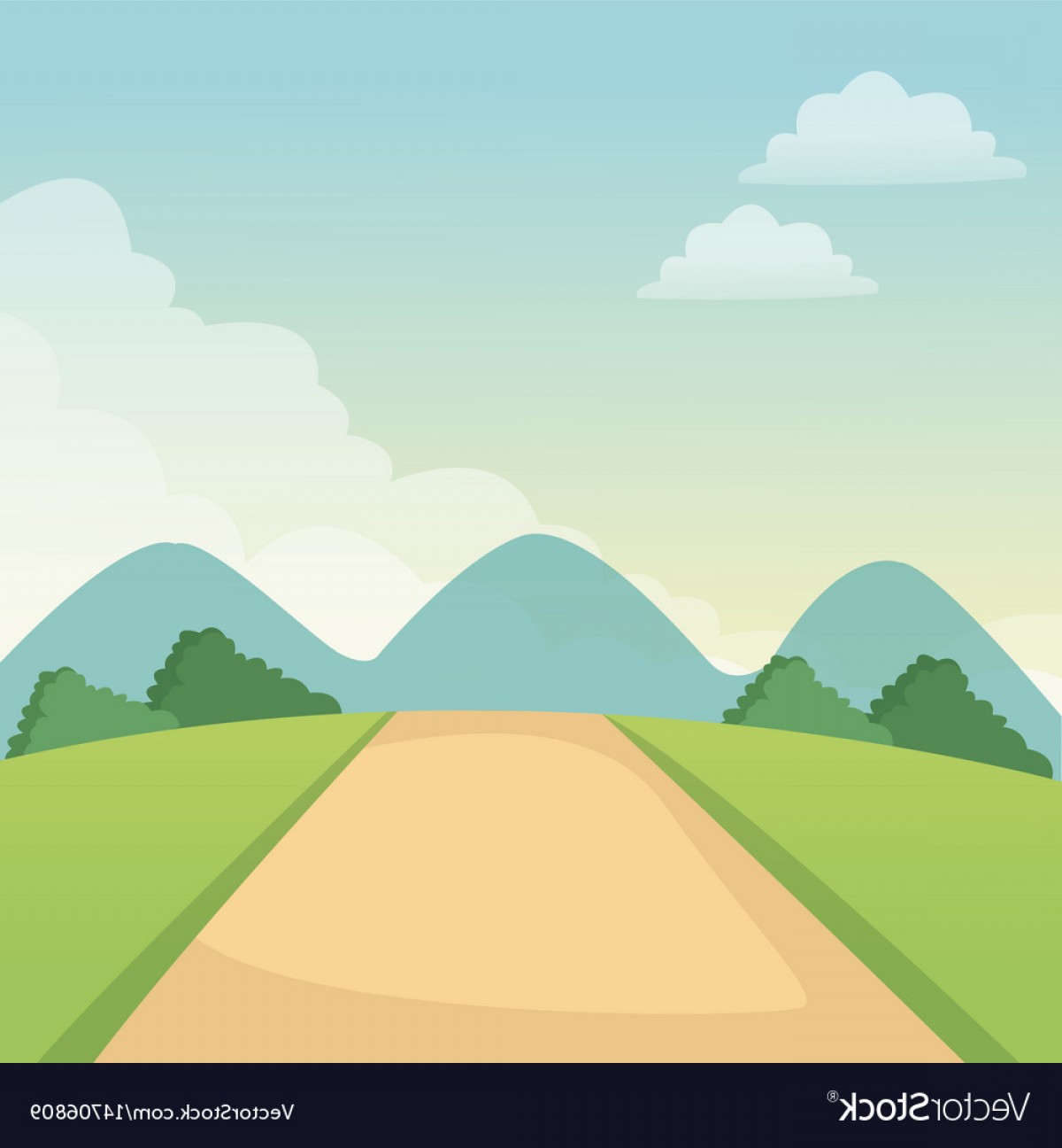 1200x1296 Landscape Road Mountains Sky Nature Vector Soidergi
