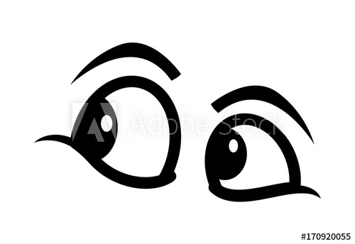 500x344 Naughty Cartoon Eyes