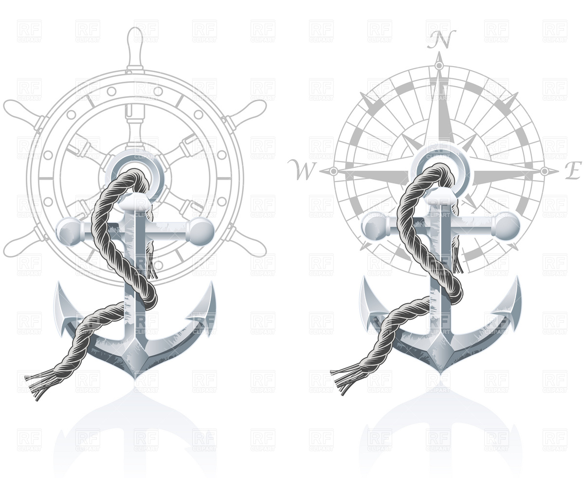 1200x982 Nautical Emblems With Anchor Vector Image Of Transportation Good