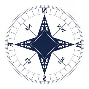 300x300 Wind Rose Nautical Compass Vector Createmepink