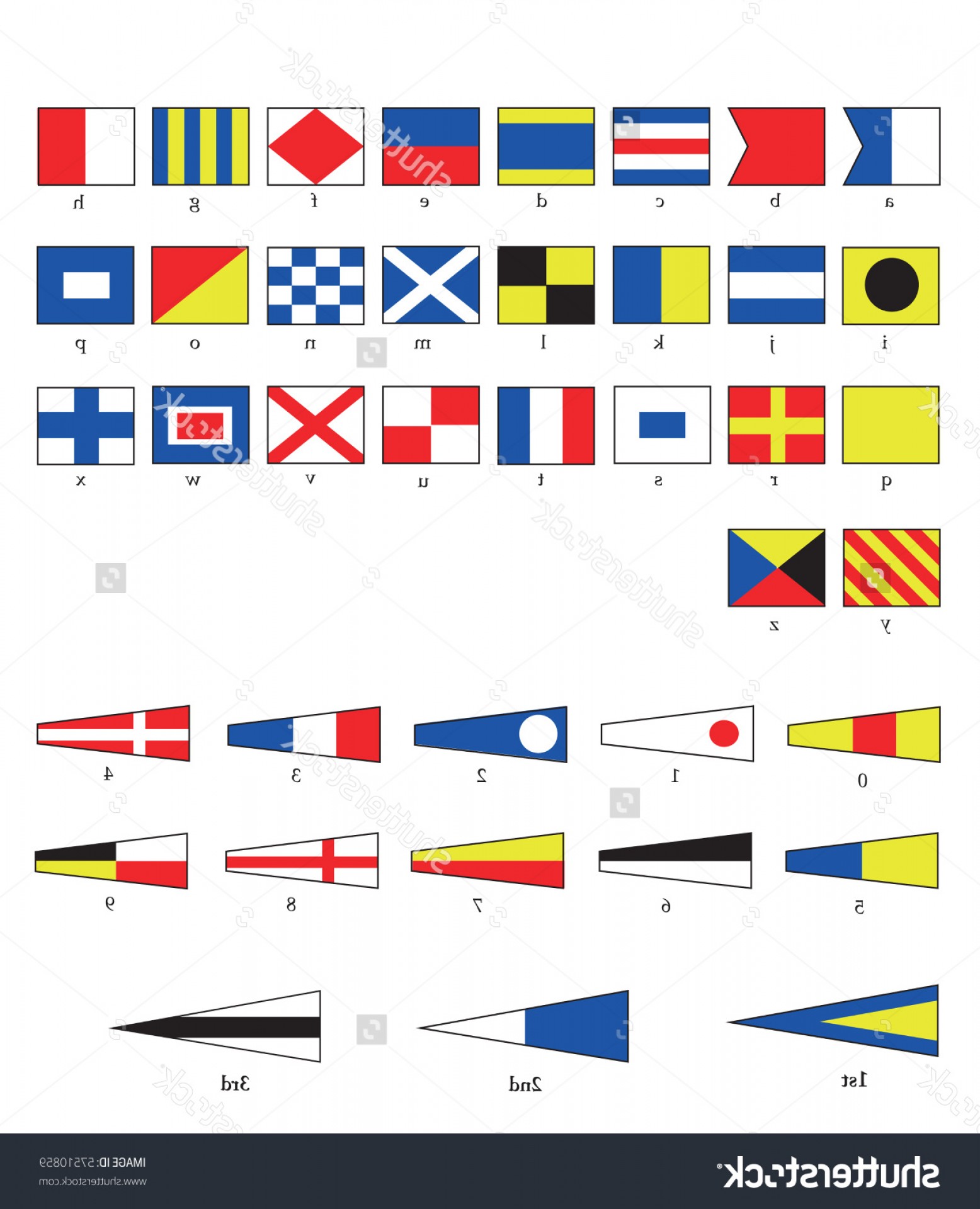 Download Nautical Flags Vector at Vectorified.com | Collection of ...