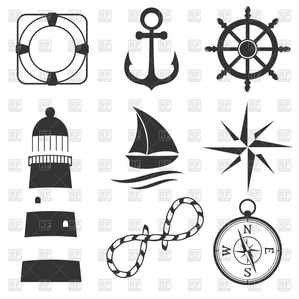 1200x1200 Nautical Design Elements
