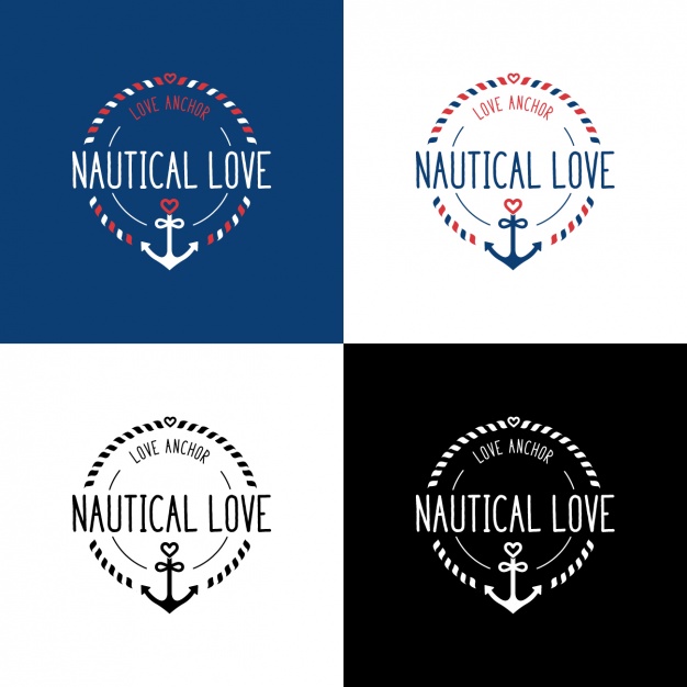 626x626 Nautical Logo Templates Vector Free Download