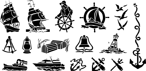 580x283 Free Vector Clipart Design