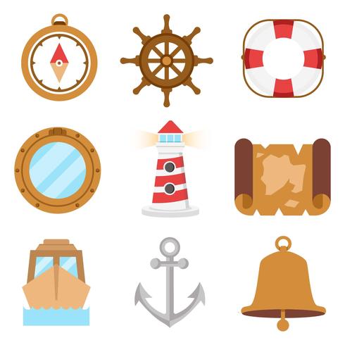 490x490 Free Sailing And Nautical Icons Vector
