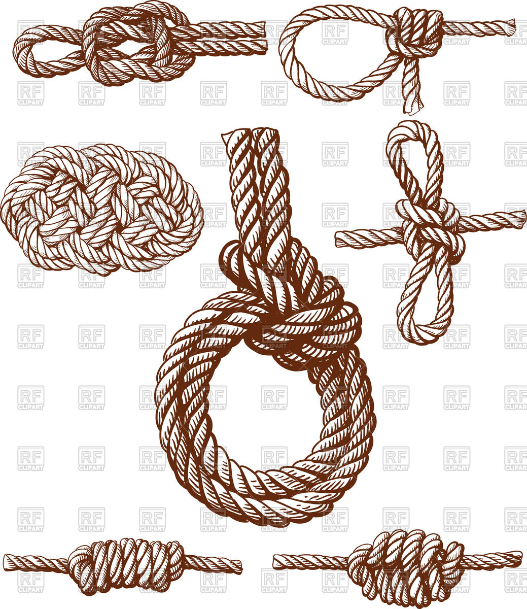 1039x1200 Set Of Several Nautical Knots Vector Image Of Objects Sharpner