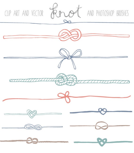 570x651 Knot Clip Art Nautical Clip Art Knot Vector And Photoshop Etsy