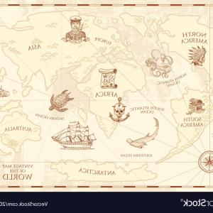 300x300 Vintage Nautical Map Compass Background Hoodamathrun