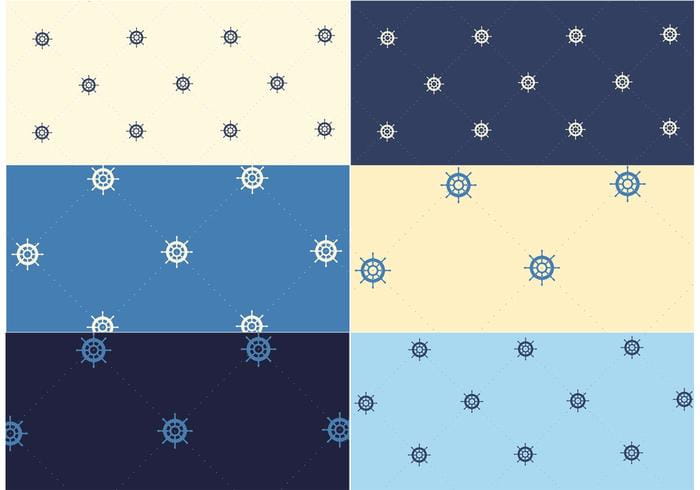 700x490 Free Vector Nautical Pattern Set Free Graphics Uihere