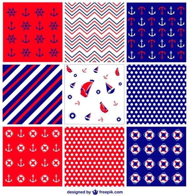 604x626 Vector Nautical Elements Free Vector