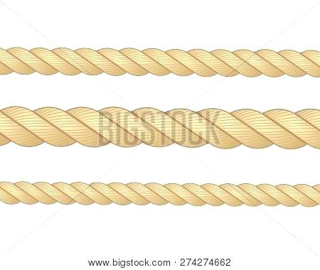 450x380 Nautical Rope Round And Square Frames Cord Borders Sailing Vector