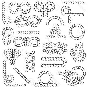300x300 Nautical Vintage Rope Vector Dividers Elements Hoodamathrun