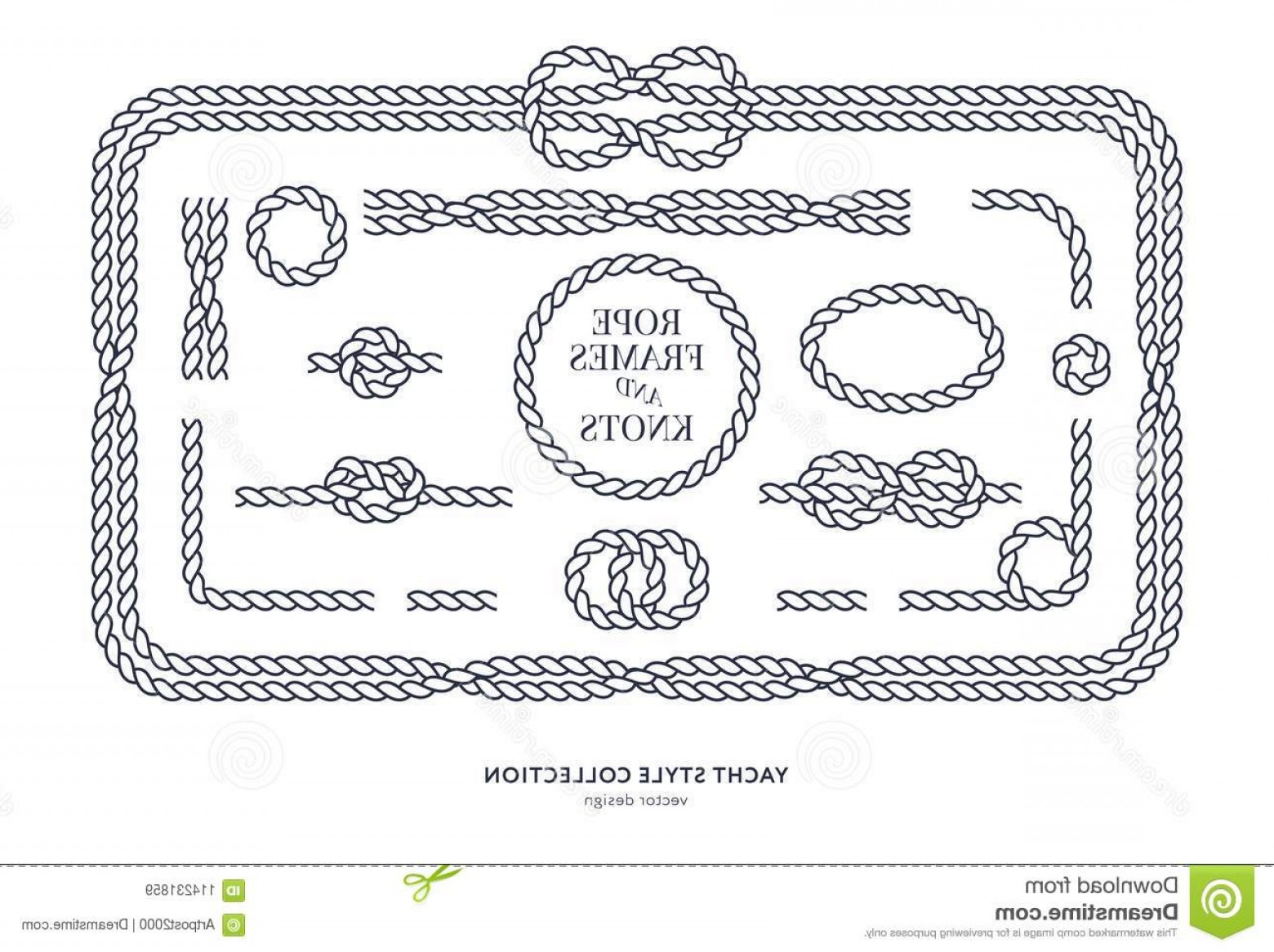 1560x1166 Rope Vector Vintage Frame Createmepink