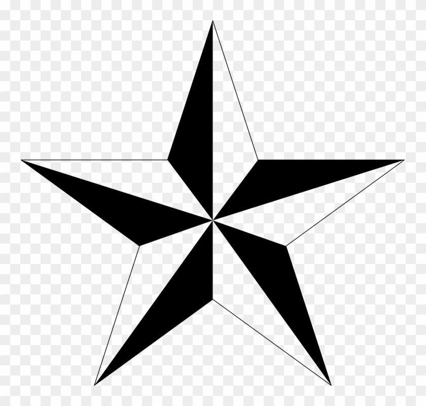 840x800 Nautical Star Vector