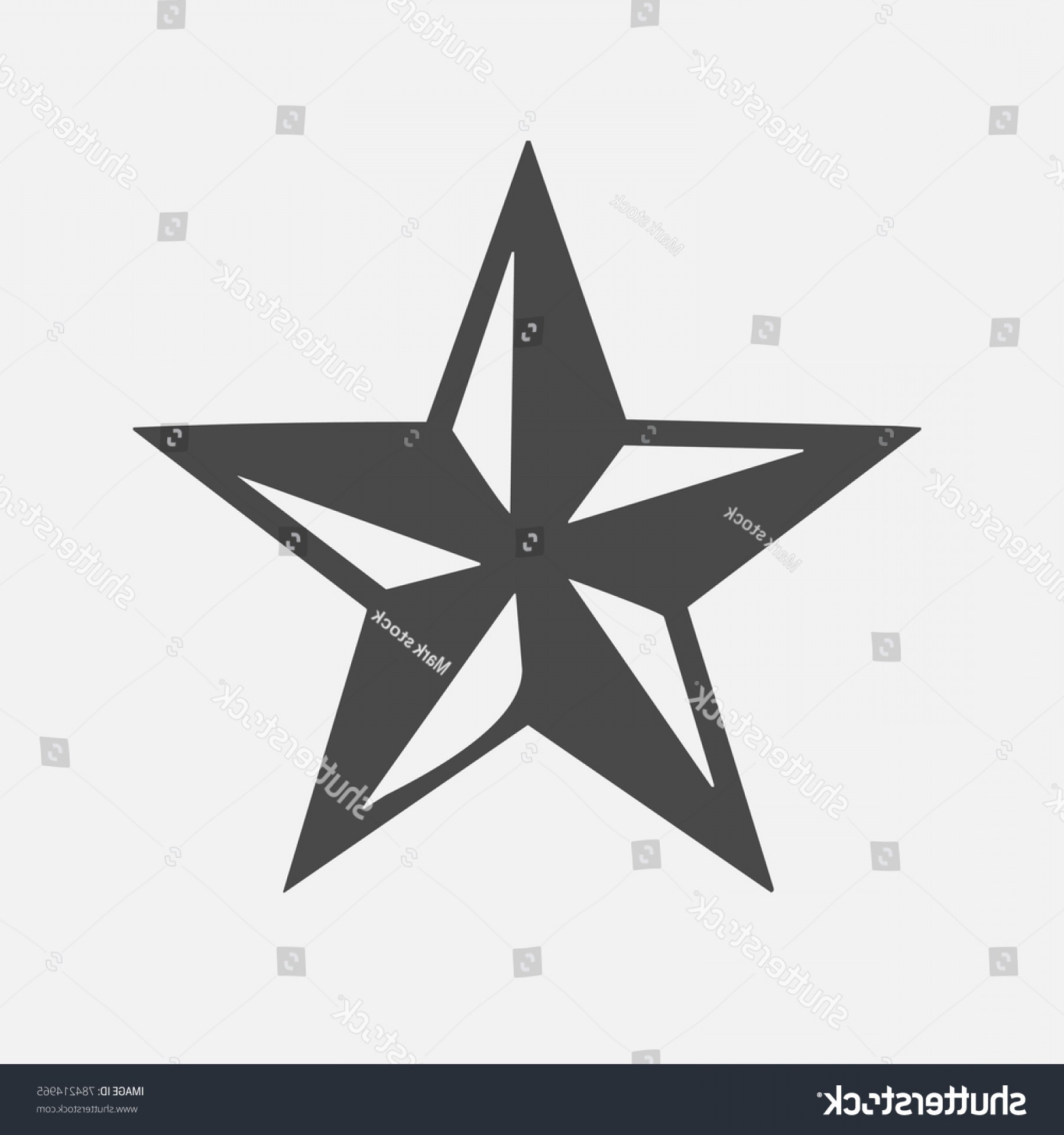 1800x1920 Nautical Star Vector