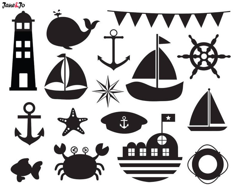 794x635 Nautical Svgnautical Silhouette Filessailboat Etsy