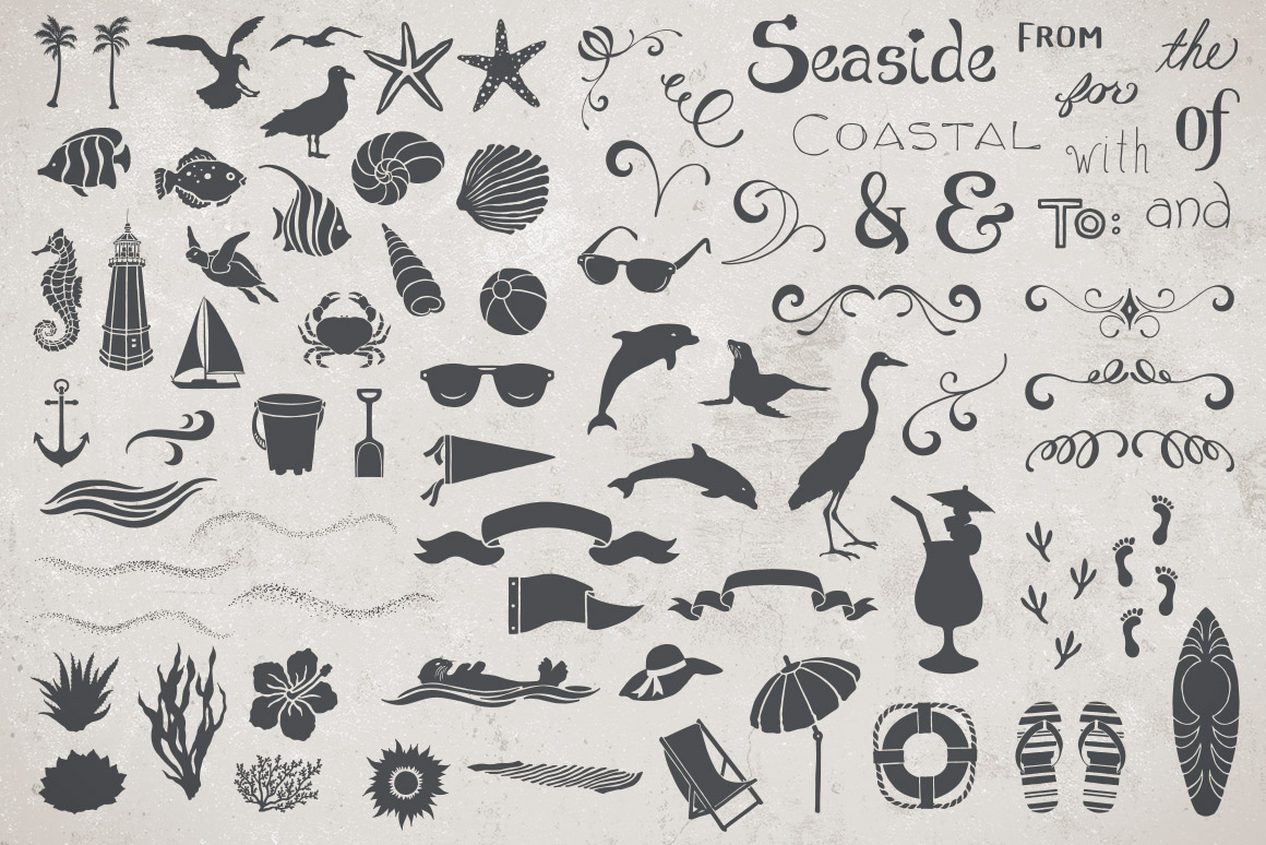1160x774 Seaside Nautical Vector Pack Volume Design Panoply