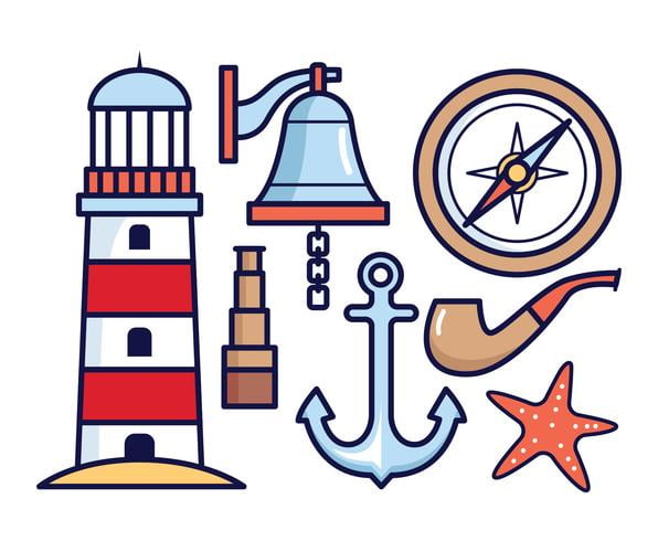 596x490 Nautical Vector Elements Free Graphics Uihere