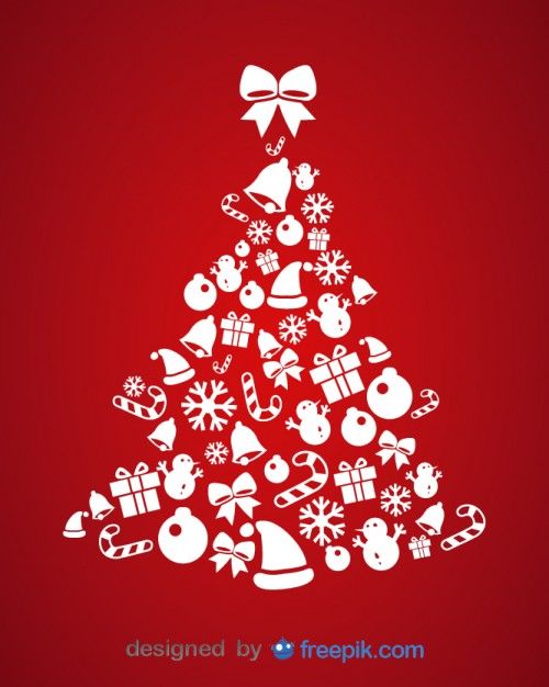 500x626 De De Navidad Vectorial De Tarjeta Vector