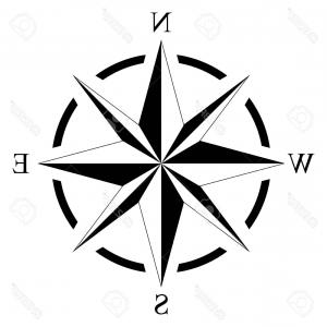 300x300 Compass Vector Icon Isolated On Transparent Background Compass