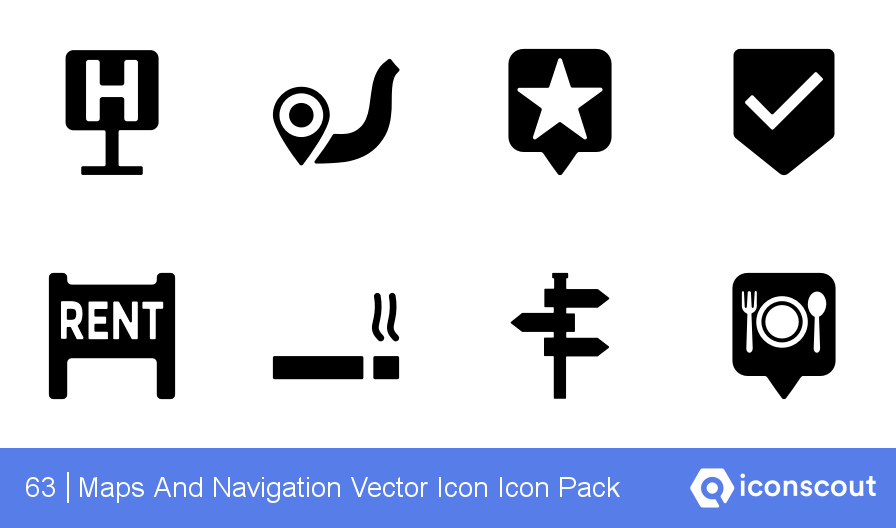 896x528 Download Maps And Navigation Vector Icon Icon Pack
