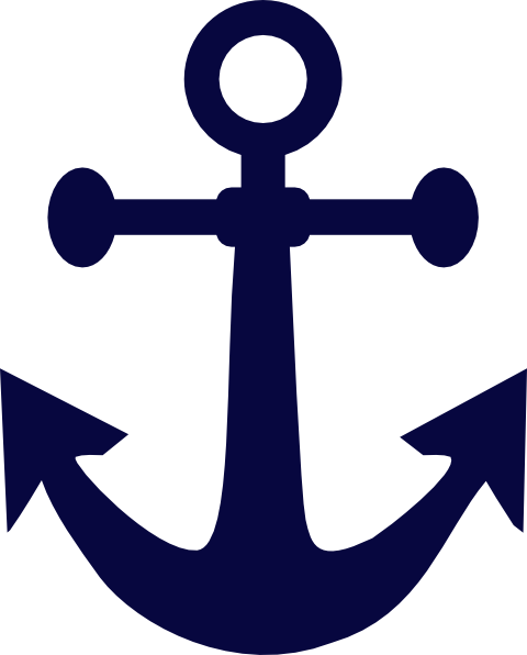 Navy Anchor Vector