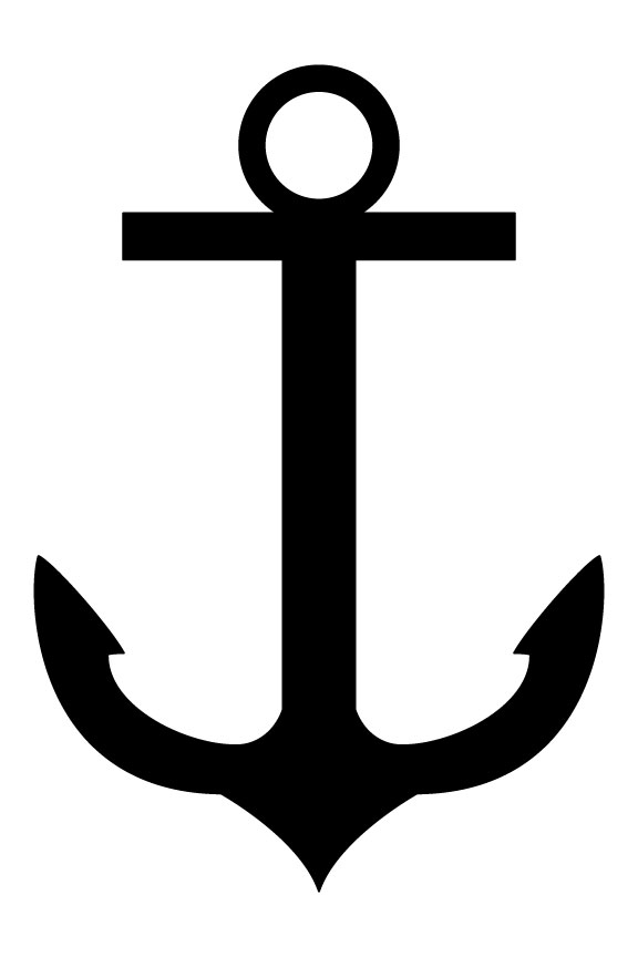 576x864 Navy Anchor Clip Art