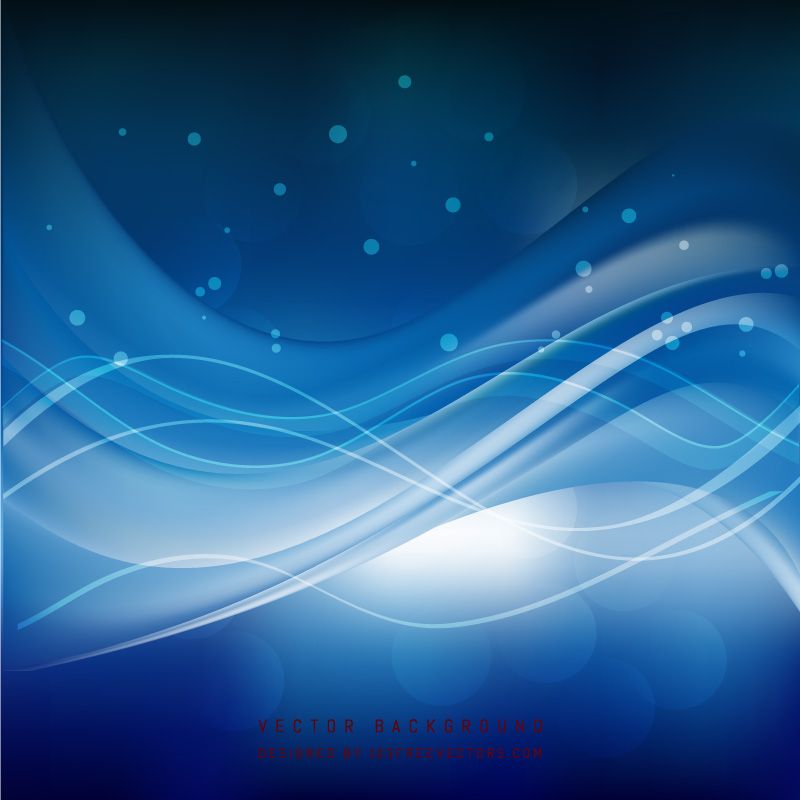 800x800 Navy Blue Wave Background Design Free Vectors Waves Background