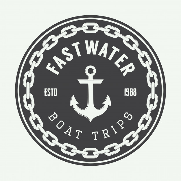 626x626 Vintage Navy Logo Vector Premium Download